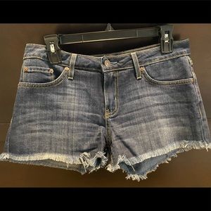 Just Black Denim Shorts Size 27